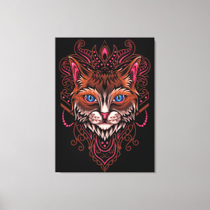 Lady Ganesha Canvas Afdruk