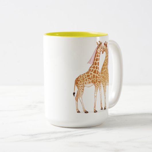 Lady Giraffe Love Mok (Voorkant rechts)