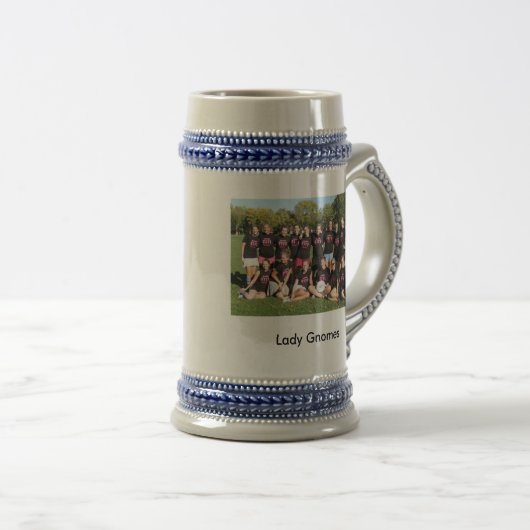 Lady Gnomes Beer Stein Bierpul (Voorkant rechts)