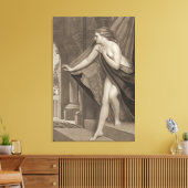 Lady Godiva 1873 Canvas Afdruk (Insitu (Woonkamer))