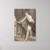 Lady Godiva 1873 Canvas Afdruk (Voorkant)