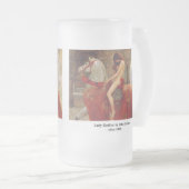 Lady Godiva, by John Collier Matglas Bierpul (Voorkant rechts)