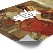 Lady Godiva Cartoon poster (Hoek)