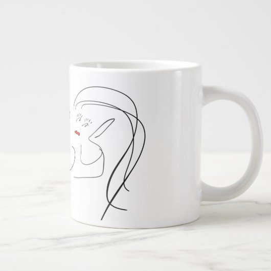 LADY GODIVA Jumbo Mok (Rechts)