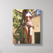 Lady Godiva: Mythe van het offer Canvas Afdruk (Voorkant)