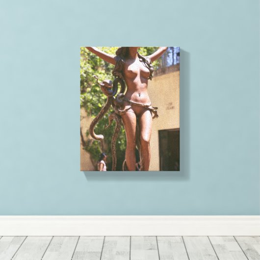 Lady Godiva: Mythe van het offer Canvas Afdruk (Insitu (Houten vloer))