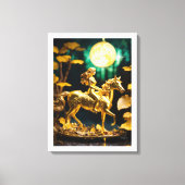 Lady Godiva: Mythe van het offer Canvas Afdruk (Voorkant)