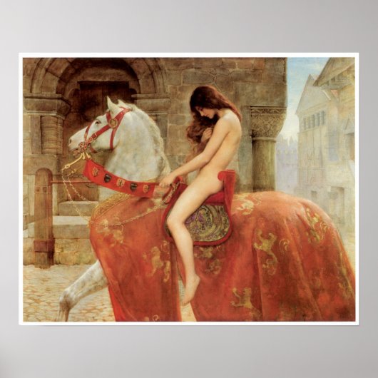 Lady Godiva Poster (Voorkant)
