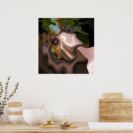 Lady Godiva Poster (Keuken)