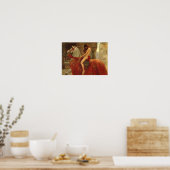 Lady Godiva Poster (Keuken)