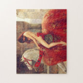 Lady Godiva Puzzle Legpuzzel (Verticaal)