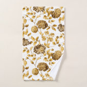 Lady Gold Modern  botanische flora toile Bad Handdoek (Handdoek)
