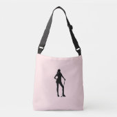 Lady Golf Pink Sport Crossbody Tas (Voorkant)