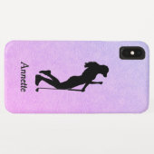 Lady Golf-sportweddenschap Bekijk persoonlijk Case-Mate iPhone Case (Achterkant (horizontaal))