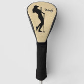 Lady Golf-sportweddenschap Bekijk persoonlijk Golfheadcover (Voorkant)