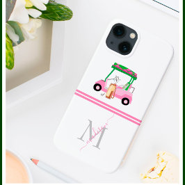 Lady Golfer gepersonaliseerd Case-Mate iPhone Case