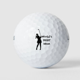 Lady Golfer Golf Ball Golfballen