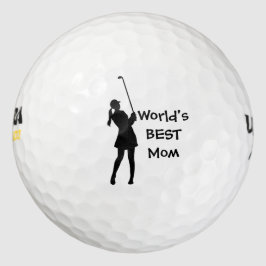 Lady Golfer Golf Ball Golfballen