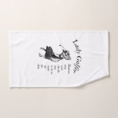Lady Golfer Handdoek (Handdoek)