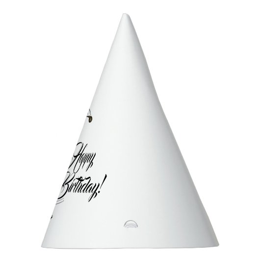 Lady Golfer Happy Birthday Feesthoedjes (Rechts)