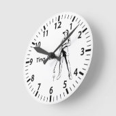 Lady Golfer Persoonlijke naam Ronde Klok (Hoek)