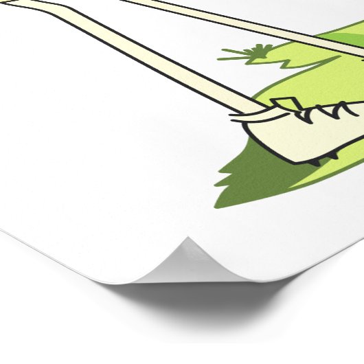 Lady Golfer Poster (Hoek)