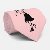 Lady Golfer Stropdas (Opgerold)