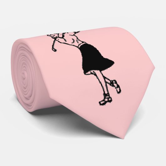 Lady Golfer Stropdas (Opgerold)