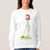 Lady Golfer Trui (Voorkant)