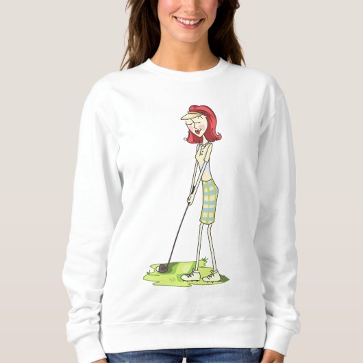 Lady Golfer Trui (Voorkant)