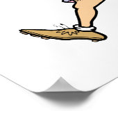 Lady Golfer Tshirts en Gifts Poster (Hoek)