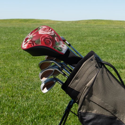 Lady Golfer Valentijnsdag Golfheadcover (Insitu)