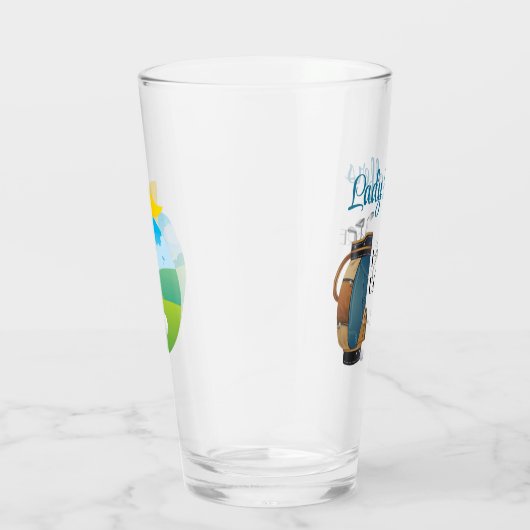 Lady golfers hebben meer drive glas tumbler (Rechts)