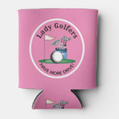 Lady golfers hebben meer drive Koelbox Blikjeskoeler (Voorkant)