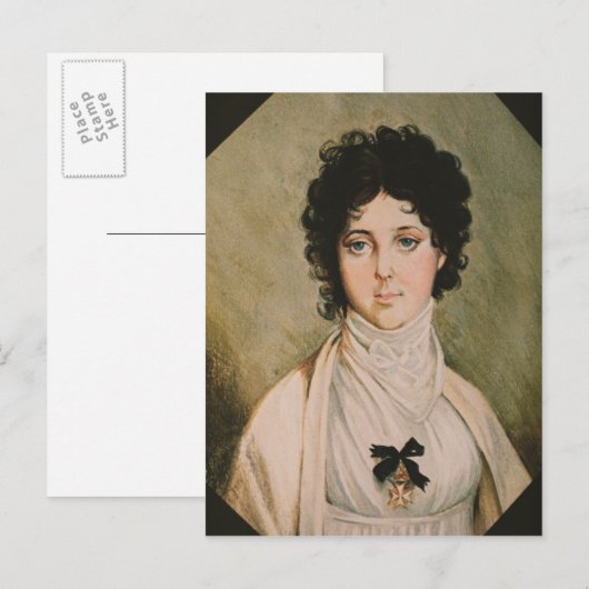 Lady Hamilton Briefkaart (Voorkant / Achterkant)