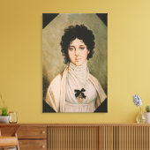 Lady Hamilton Canvas Afdruk (Insitu (Woonkamer))