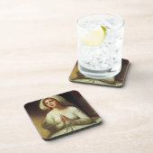 Lady Hamilton Praying Drankjes Onderzetter (Rechterzijde)