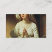 Lady Hamilton Praying Visitekaartje (Achterkant)