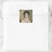 Lady Hamilton Vierkante Sticker (Tas)