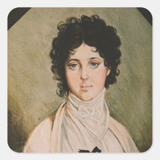 Lady Hamilton Vierkante Sticker (Voorkant)