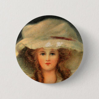 Lady Hat Ronde Button 5,7 Cm