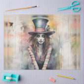 Lady Hatter Mad Hatter Alice in Wonderland Papier (Craft)