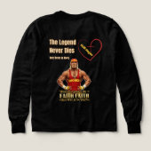 Lady Hulk Tribute T-shirt – Dual Print Wrestling I (Achterkant)