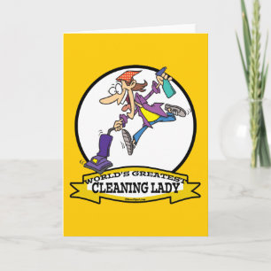 LADY II VROUWEN CARTOON KAART