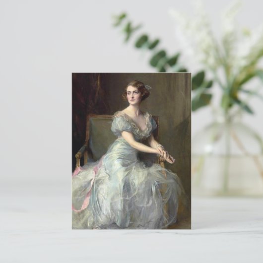 Lady Illingworth - Philip de Laszlo Briefkaart (Staand voorkant)