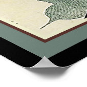 Lady in Black Dress ca. 1931 Art Deco Poster (Hoek)