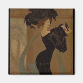 Lady in Black Magneet (Voorkant)