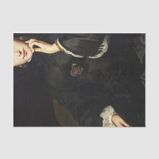 Lady in Black Tissuepapier (Voorkant)