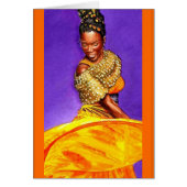 Lady in Gele Dress (Voorkant)