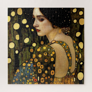 Lady in Gold Photo Print Legpuzzel